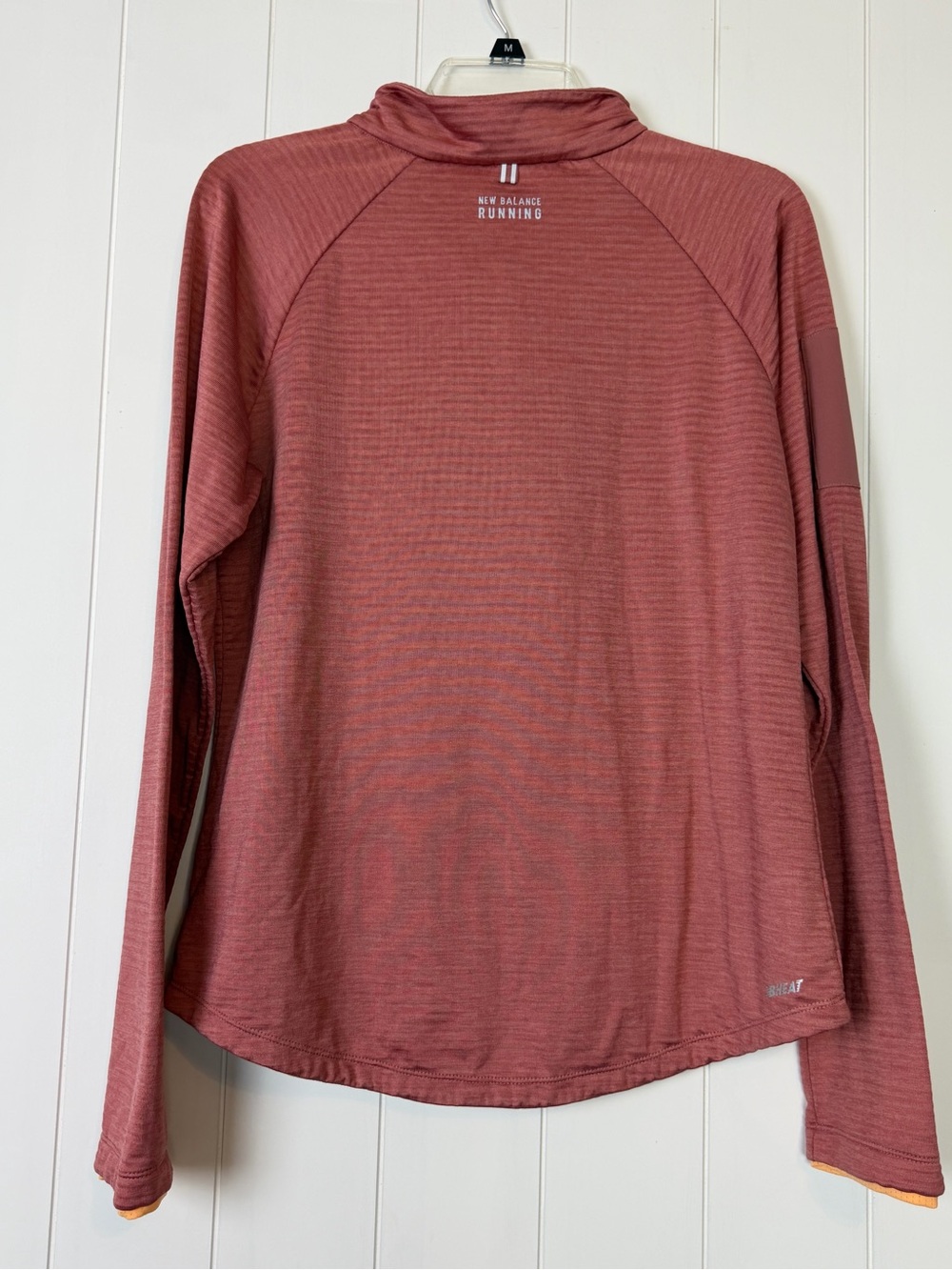 New Balance Womens Half-Zip Performance Pullover - Dusty Rose - Picture 2 of 8